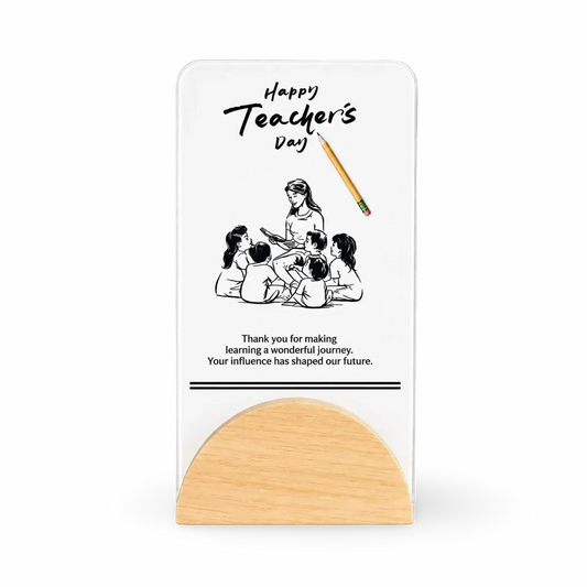 Teachers day trophy India personalized recognition award EcoTrophy