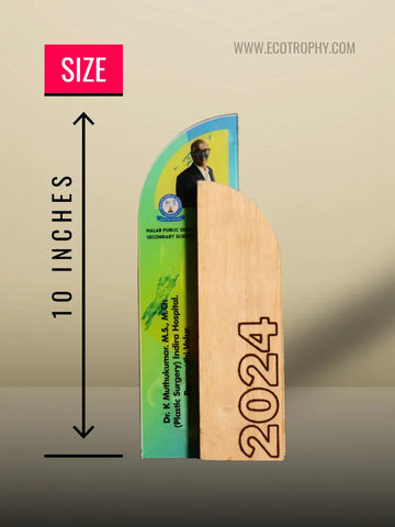 Premium Quality Personalized Chief Guest Trophy - Custom Awards for Exceptional Contributions